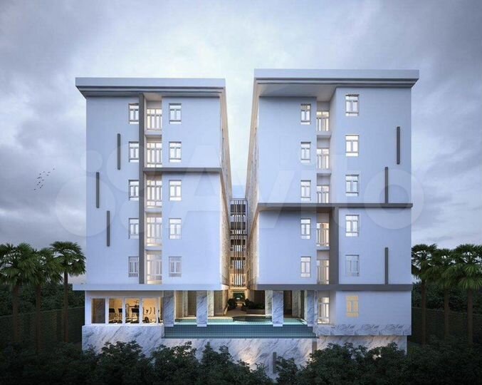 Квартира-студия, 21,9 м² (Таиланд)