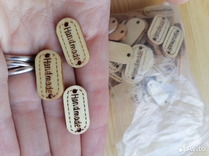 Деревянные бирки