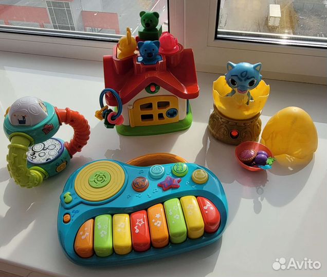 Развивающие игрушки пакетом и по отдельности