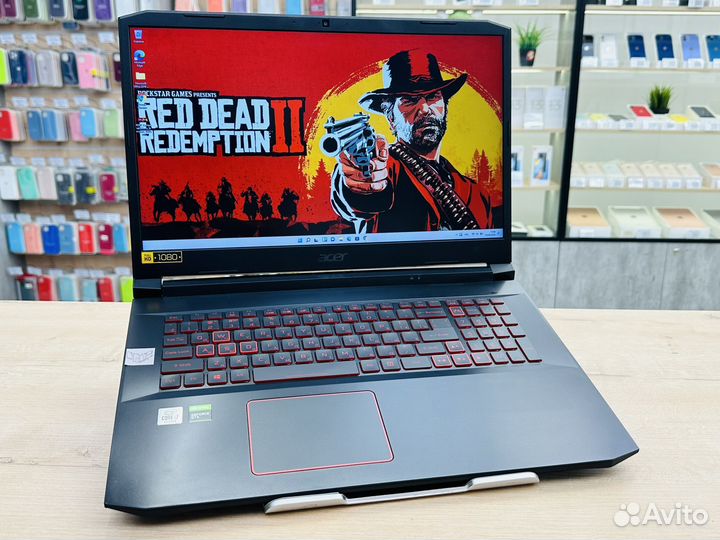 Игровой ноутбук 17.3 Core i7-10750H/GTX 1650/ 16