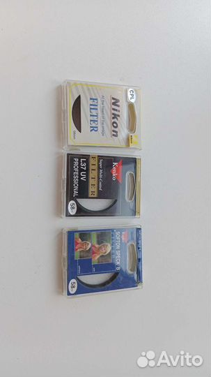 Фильтры для объектива 58мм, 3 штуки