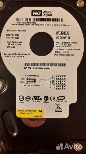 Western digital 320gb