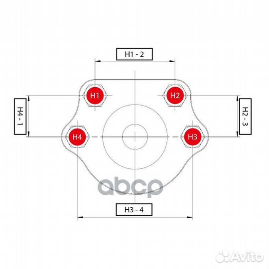 Старый номер cbks-1) Шаровая опора верх. CB02
