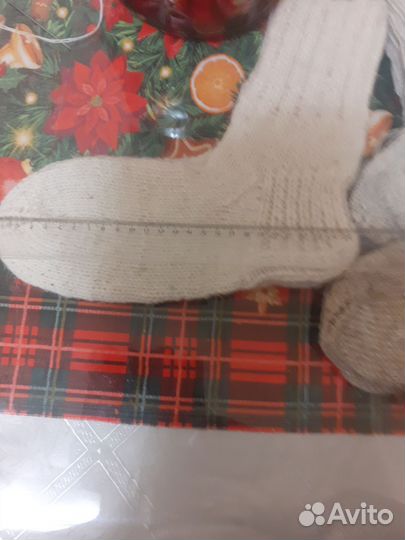 Носки из овечей шерсти