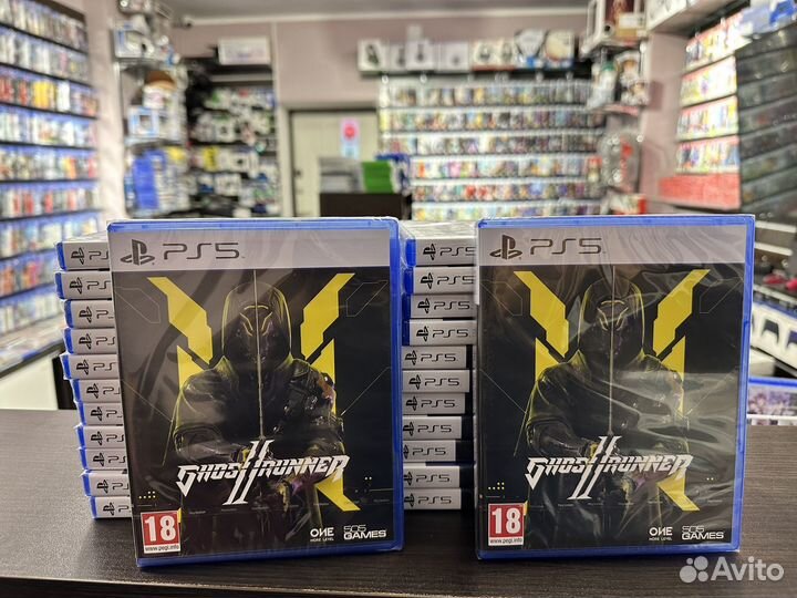 Ghost runner 2 PS5, русские субтитры