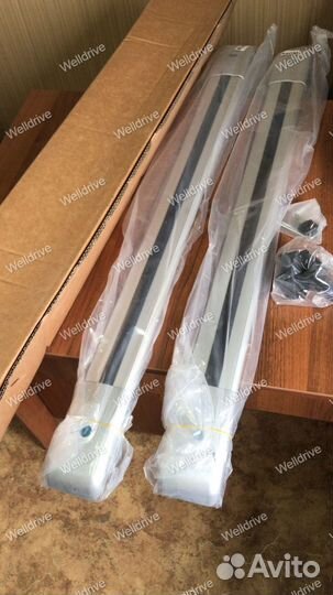 Рейлинги поперечные Toyota Prado 150 серебр тюнинг