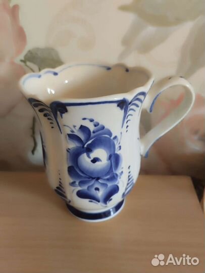 Бокал гжель