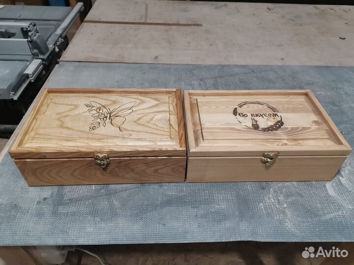 Деревянная шкатулка, коробка для подарка