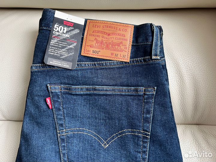 Джинсы Levi's Premium 501 Made in Poland 32x32