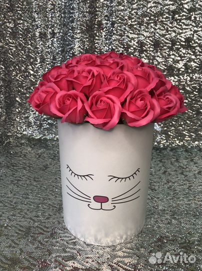 Мыльные розы букеты