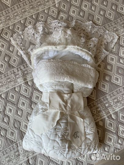 Конверт на выписку choupette белый