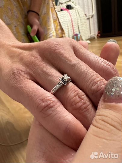 Кольцо с бриллиантами