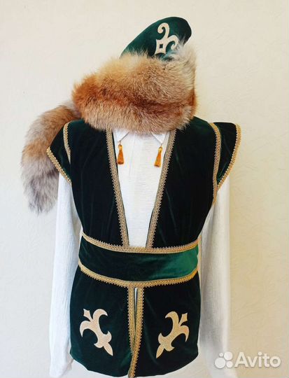 Джигит, башкирский национальный мужской костюм