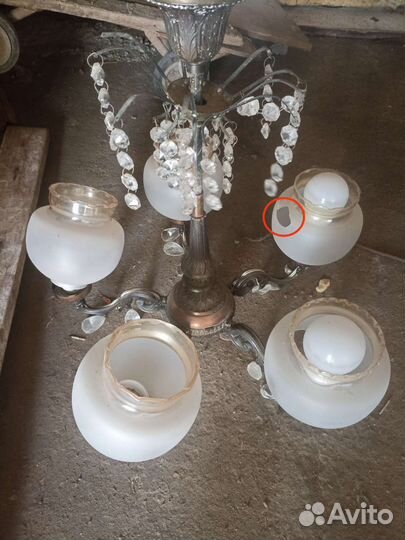 Люстры времен СССР