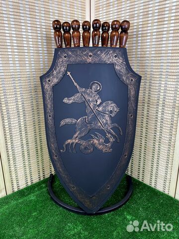 Подставка под шампуры Щит