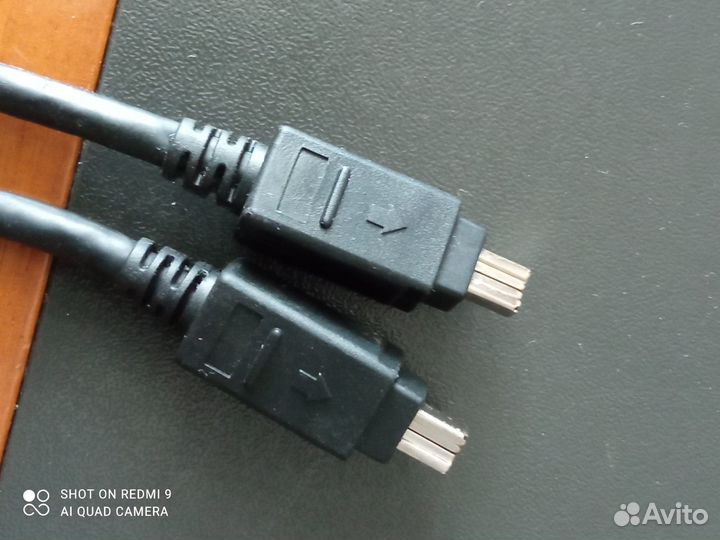 Кабель ieee 1394- 3 м и 1.4м
