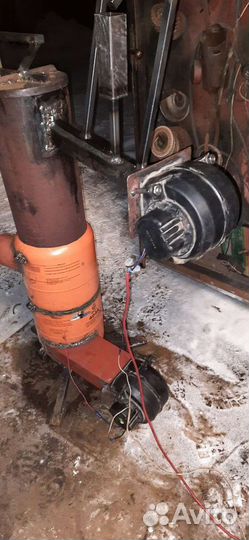 Печь на отработке