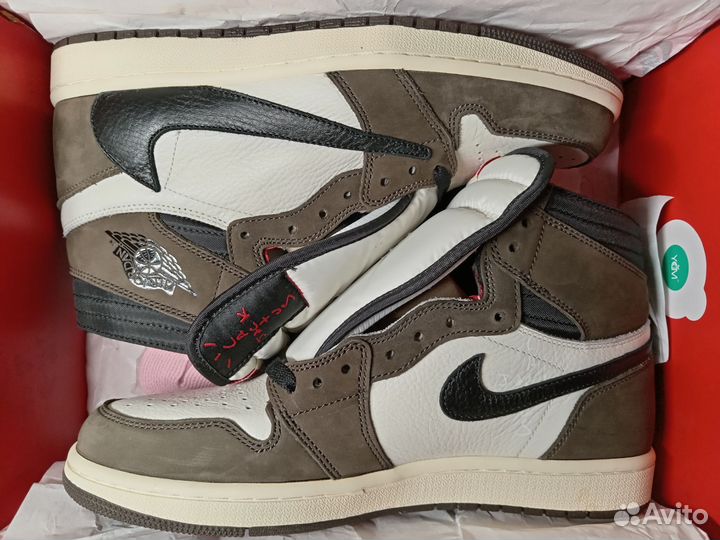 Кроссовки Air Jordan 1 High Travis 43 EU