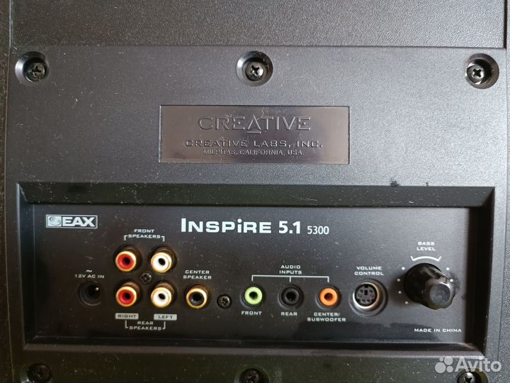 Колонки creative 5.1