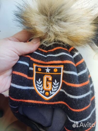 Шапка шлем зимняя 48-50