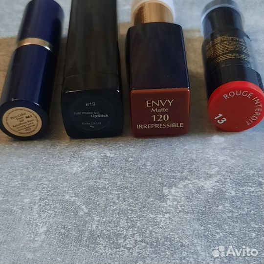 Помада estee lauder, givenchy, пудра, хайлайтер