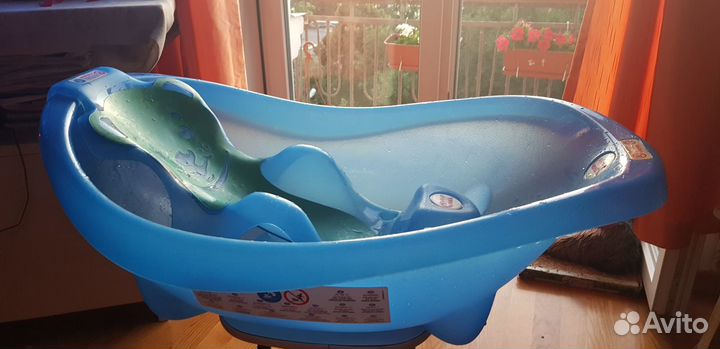 Ванночка для купания OK Baby с горкой Buddy