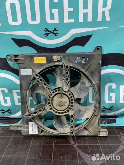 Диффузор радиатора в сборе daewoo nexia