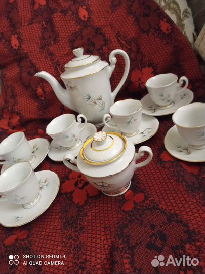 Сервиз кофейный 14 предметов