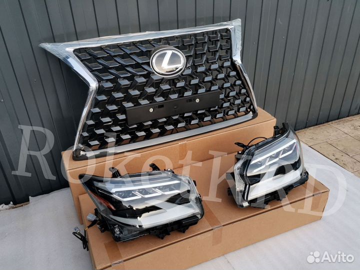 Рестайлинг Lexus GX460 13-2019 г стиль 2020г