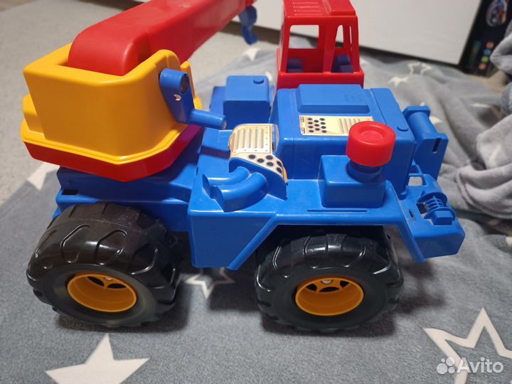 Машина кран детская