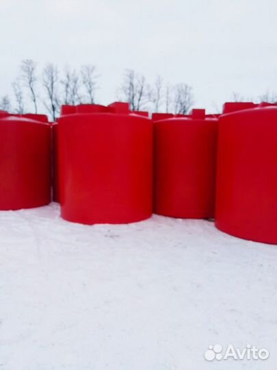 Емкости пластиковые под воду кас от 2000 литров