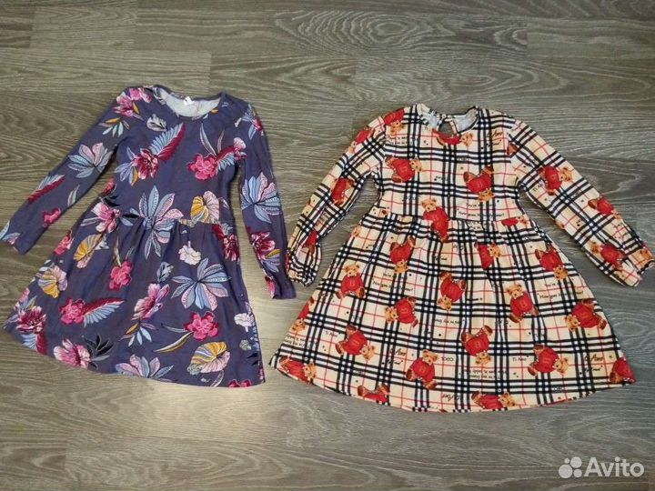 Вещи пакетом на девочку 116 - 122