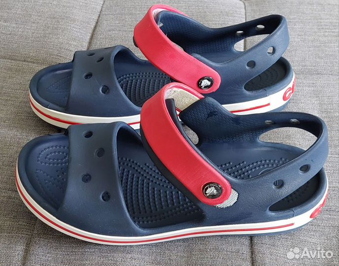 Сандалии crocs j2, кеды для пляжа reima