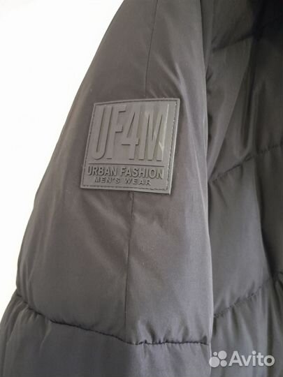 Пуховик зимний мужской удлиненный