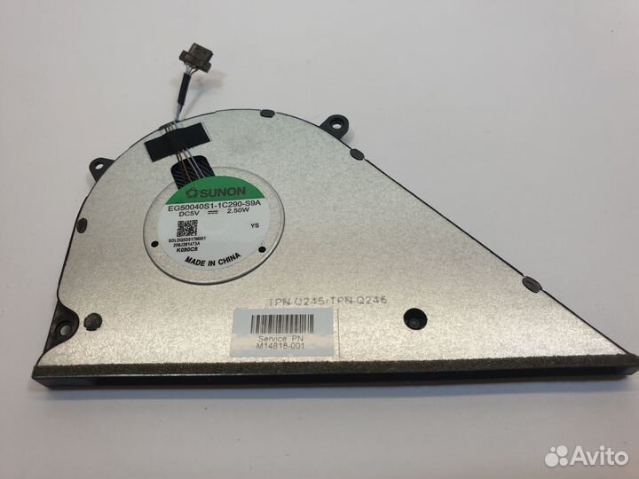 Вентилятор для HP 15-EG, 15-EH, 15Z-EH, M14818-001