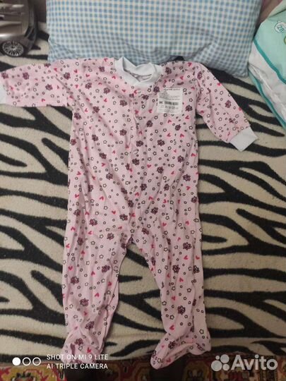 Детские вещи для девочки пакетом 62 68 74 80 86