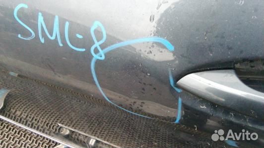 Дверь передняя левая mercedes benz C-class W204 (S