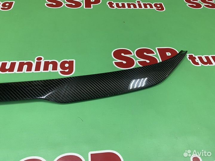 Спойлер для BMW G30 DA, сухой карбон