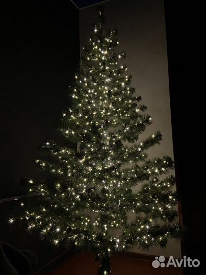 Гирлянда Роса на елку с пультом