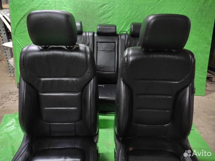 Салон черная кожа VW Touareg NF 10-18 / Таурег нф