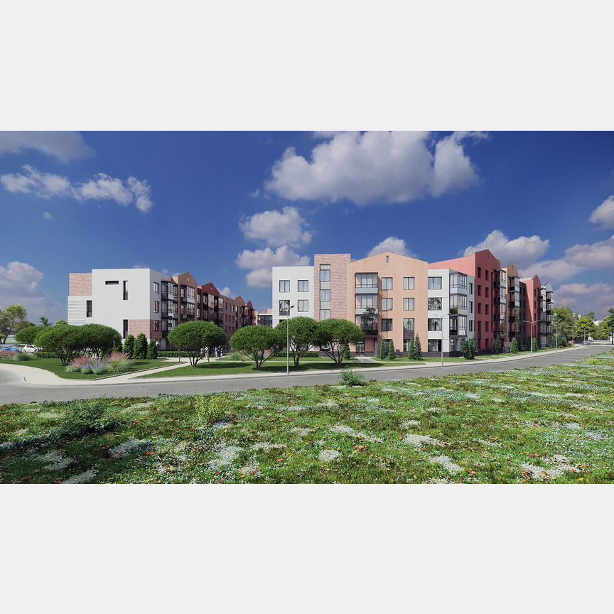 3-к. квартира, 77,2 м², 2/5 эт.