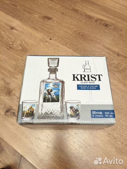 Набор штоф и стопки 6 шт