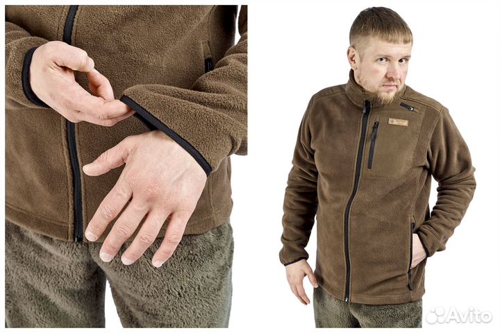 Толстовка мужская commander khaki/хаки