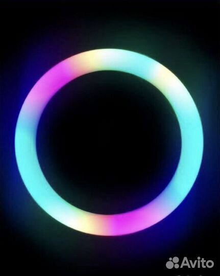 Цветная лампа 30 см