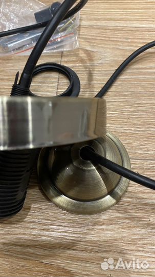 Светильник подвесной винтажный новый с патроном