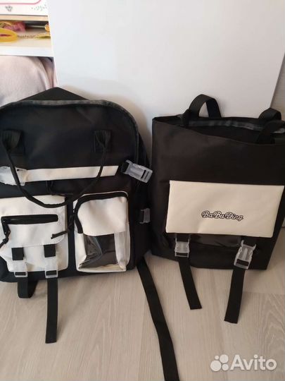 Рюкзак и сумка для девочки
