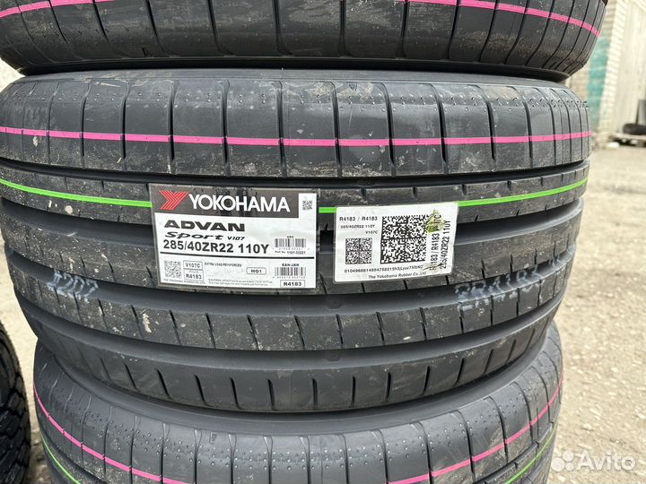 Yokohama Advan Sport V107 285/40 R22 110Y
