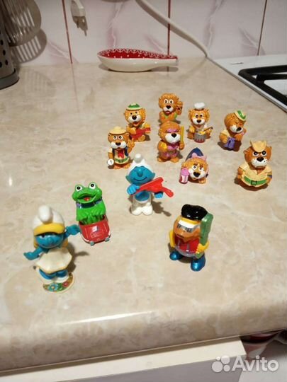 Игрушки из киндеров, серии