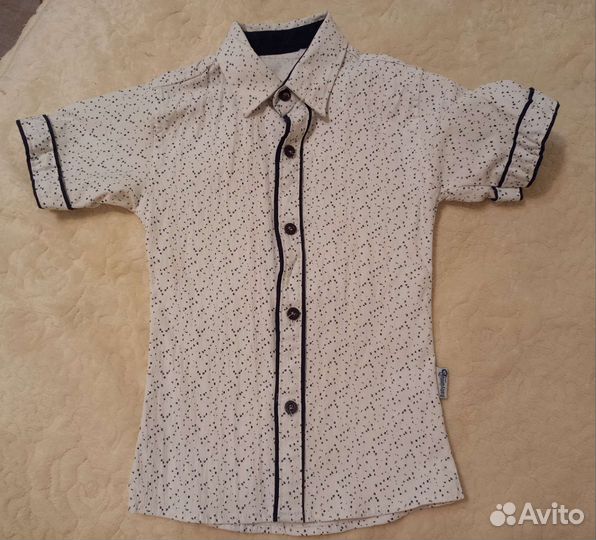 Рубашка на мальчика 104-110