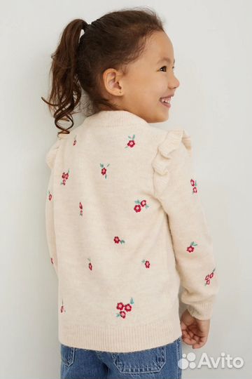 Свитер для девочки c&a 128